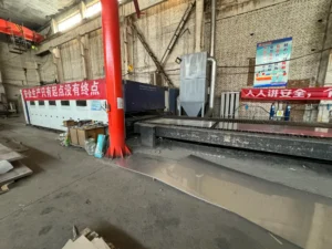 Fiber laser cutting machine in ZEMSS stainless steel fabrication factory China – precision sheet metal cutting equipment