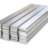 steel and aluminum plates isolated for industrial material supply and fabrication