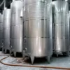 industrial stainless steel storage tanks and pressure vessels for chemical processing