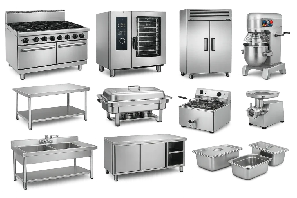 stainless steel catering equipment manufacturer China commercial kitchen products