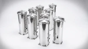 316L stainless steel pharmaceutical grade storage tank vessel with sanitary connections