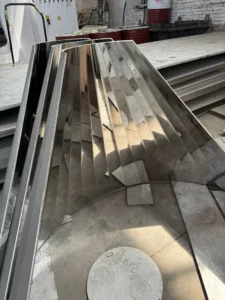 Stainless steel TIG and MIG welding workshop certified welders